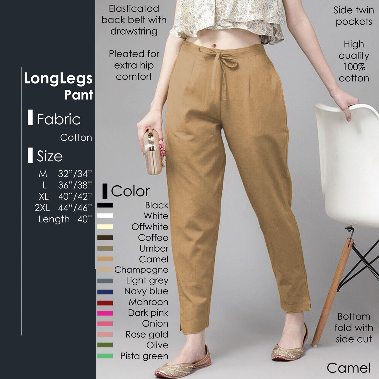 Long legs Pants – The she collection